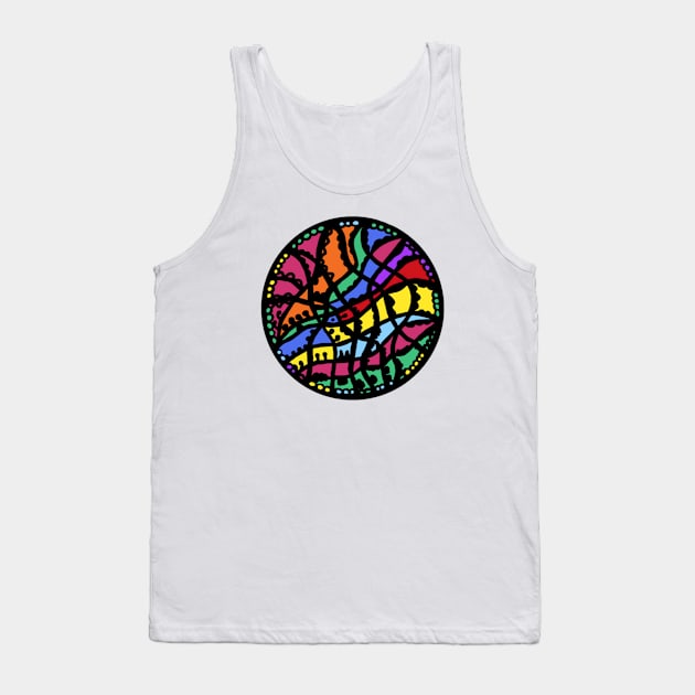 Magic Labyrinth Tank Top by byLia